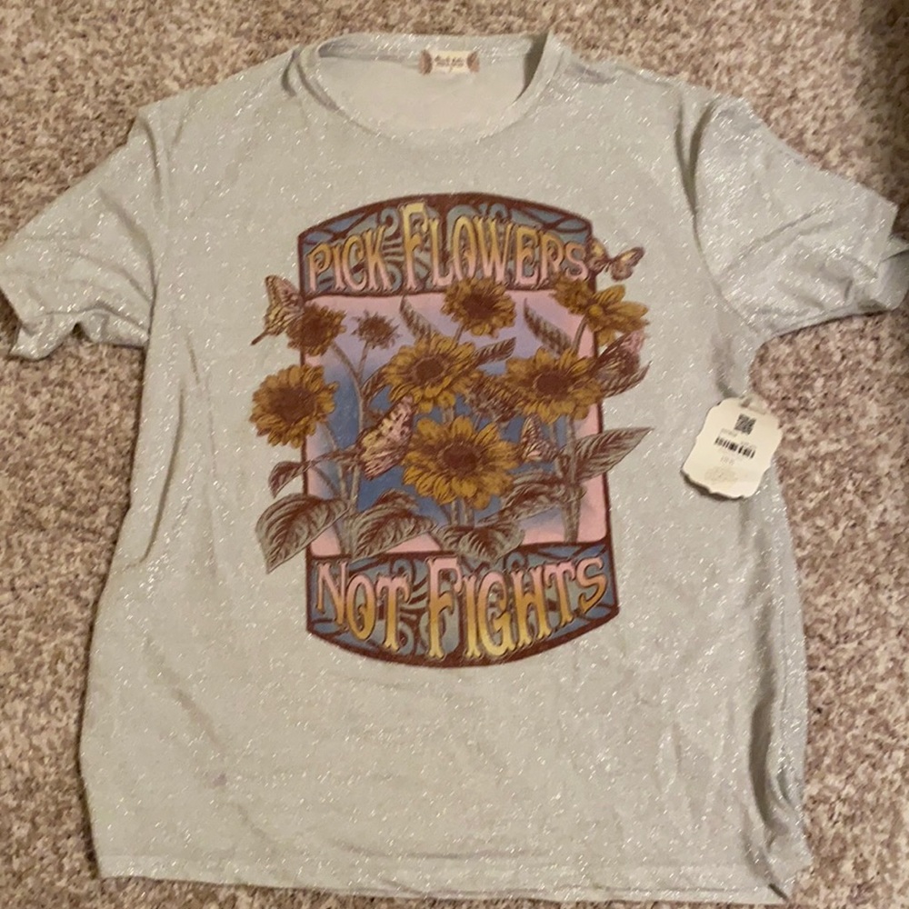 Altar’d state pick a flower not fights t- shirt